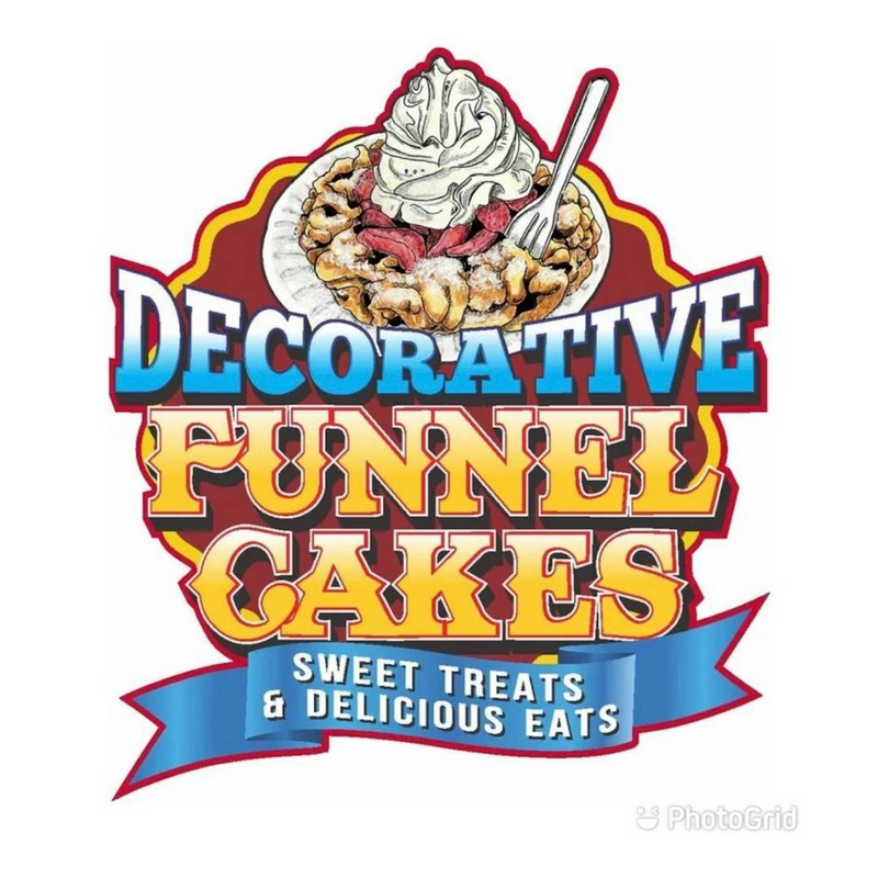 Decorative Funnel Cakes