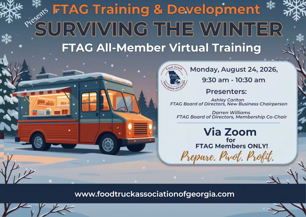 Surviving the Winter: FTAG All-Member Virtual Training